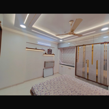 Bedroom in 3 BHK Apartment at Rachna Lifestyle Bella Casa, Veerabhadra Nagar – for Sale
