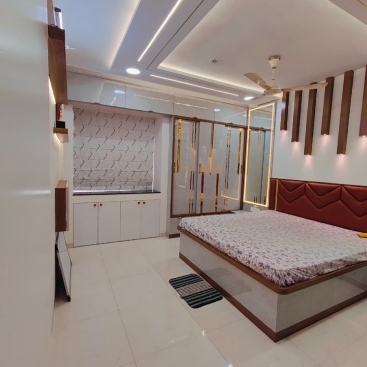 Bedroom, rachna-lifestyle-bella-casa 3 Bedroom 1092 Sq.Ft. Apartment In Veerabhadra Nagar Pune 9432375