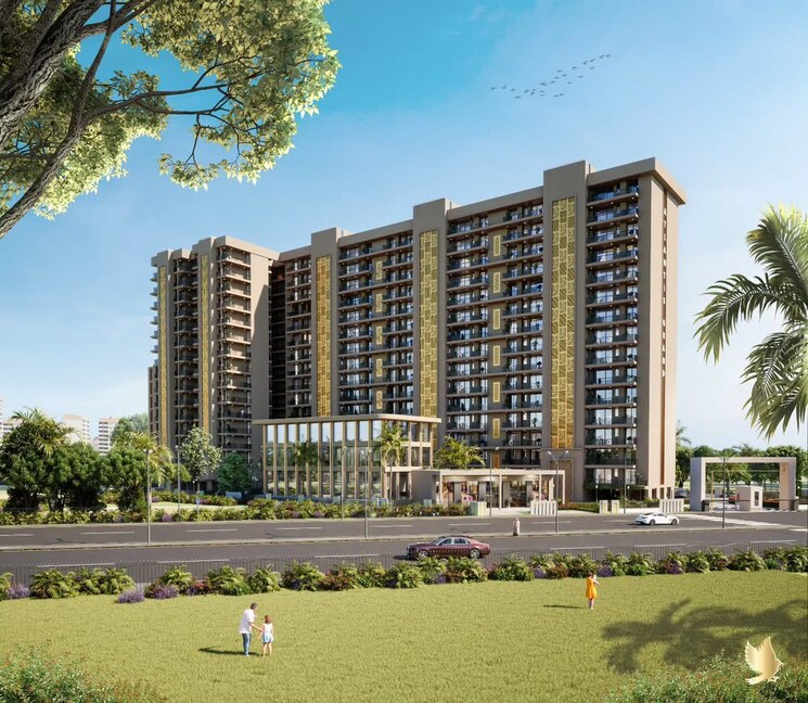 Exterior View, high ground 3 Bedroom 1995 Sq.Ft. Apartment In High Ground Zirakpur 9432572