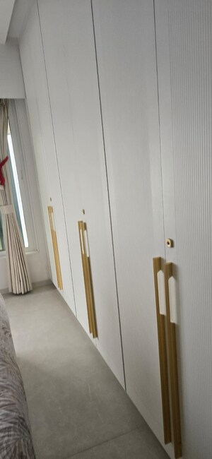 Building Lobby in 3 BHK Apartment at New India Grace Luxuria, Malad West – for Rent