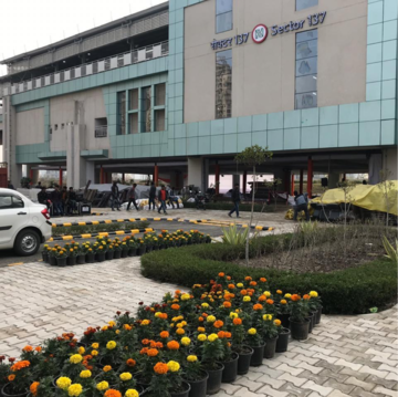 1 RK Apartment – Exterior View View at Supertech Eco Suites, Sector 137 - for Rent