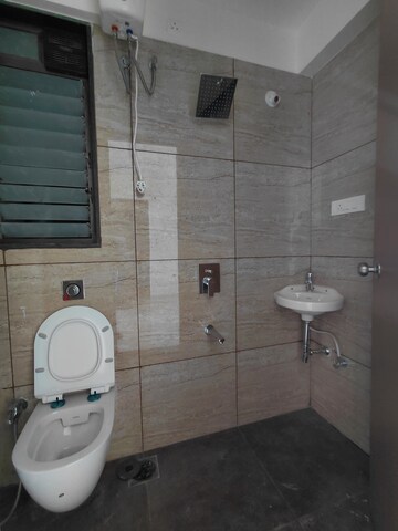 Bathroom in 1 BHK Apartment at Chandak 34 Park Estate, Goregaon West – for Rent