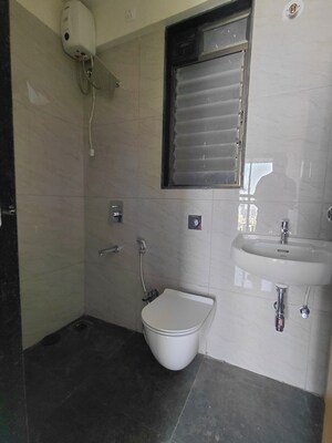 Bathroom in 1 BHK Apartment at Chandak 34 Park Estate, Goregaon West – for Rent