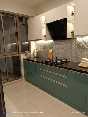 Kitchen in 2 BHK Apartment at GeeCee Emerald, Kharghar – for Sale