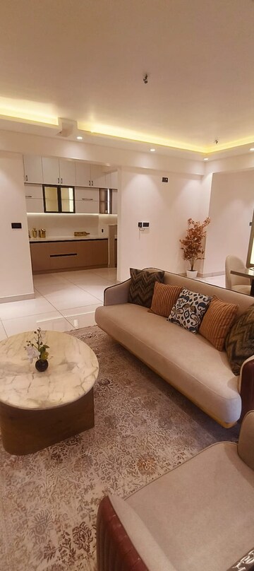 Living Room in 3 BHK Apartment at Keya Spring, Bannerghatta Road – for Rent