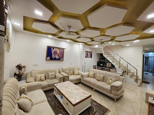 Living Room in 4 BHK Builder Floor at Malviya Nagar – for Sale