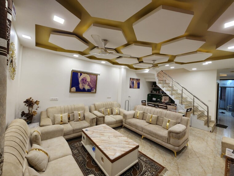 Living Room, malviya nagar 4 Bedroom 1800 Sq.Ft. Builder Floor In Malviya Nagar Delhi 9432839