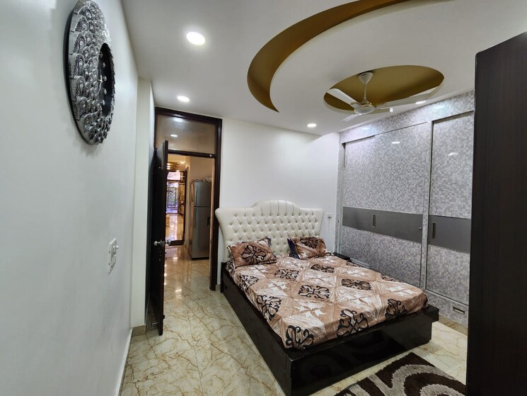Bedroom, malviya nagar 4 Bedroom 1800 Sq.Ft. Builder Floor In Malviya Nagar Delhi 9432839