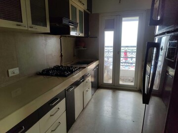 Kitchen in 3 BHK Apartment at Bandra Kurla Complex – for Rent