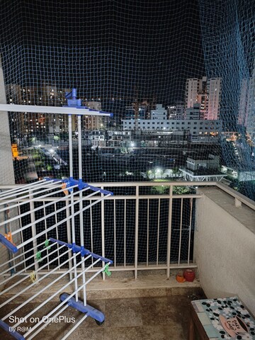 Balcony in 2 BHK Apartment at Abhinav Pebbles Urbania, Bavdhan – for Rent