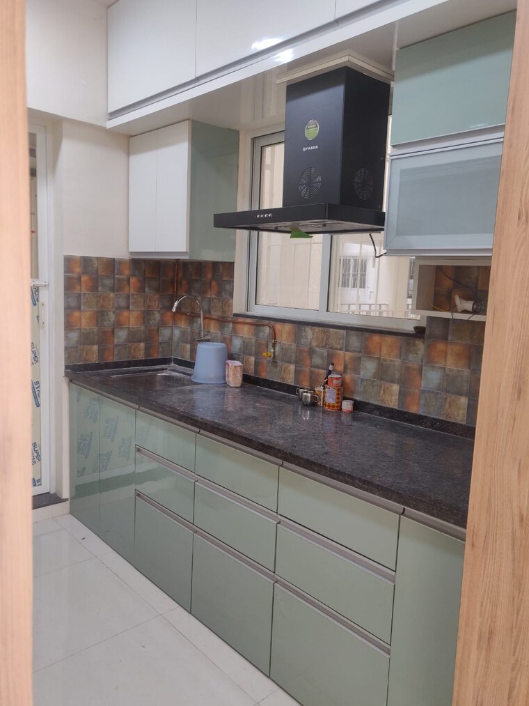 Kitchen, abhinav-pebbles-urbania 2 Bedroom 1000 Sq.Ft. Apartment In Bavdhan Pune 9432872