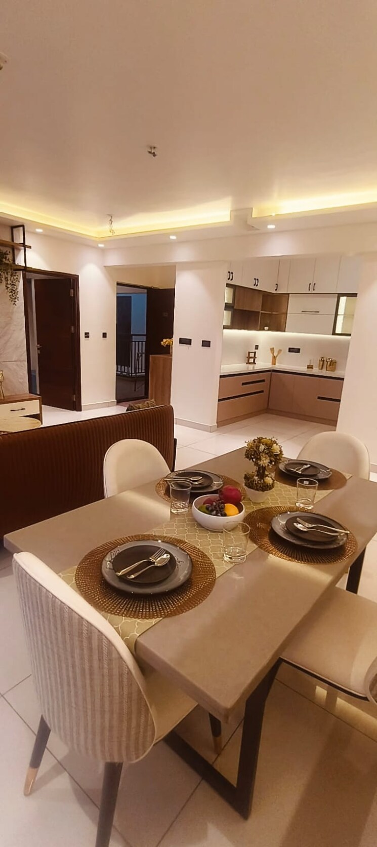 Living Room, keya-spring 3 Bedroom 1705 Sq.Ft. Apartment In Bannerghatta Road Bangalore 9432981