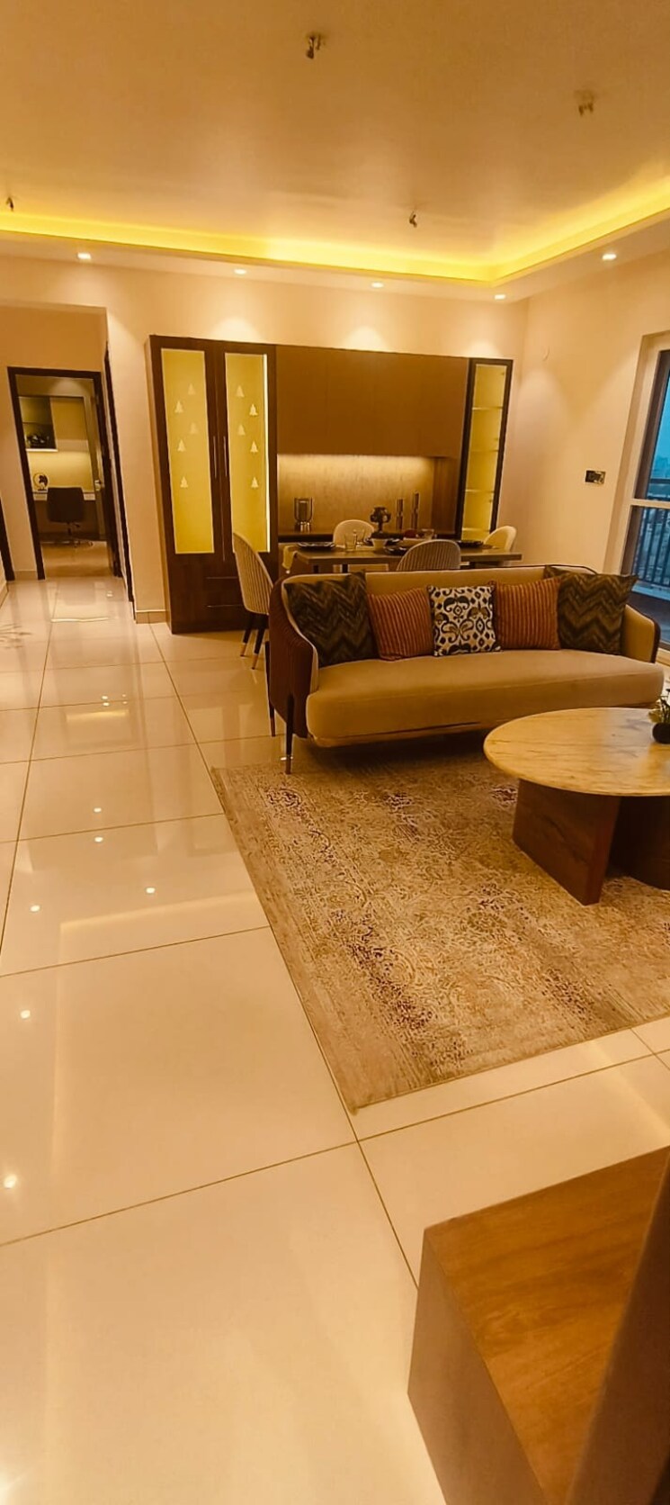 Living Room, keya-spring 3 Bedroom 1705 Sq.Ft. Apartment In Bannerghatta Road Bangalore 9432981