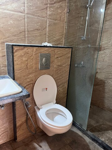Bathroom in 3 BHK Apartment at Abhinav Pebbles Urbania, Bavdhan – for Rent