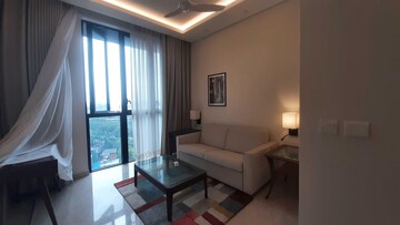 Living Room in 3 BHK Apartment at Bandra Kurla Complex – for Rent