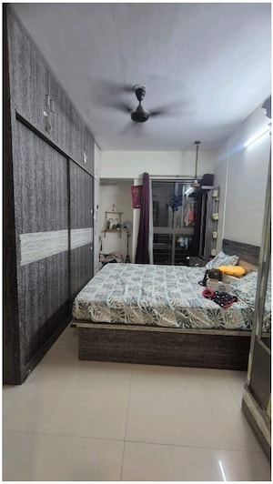 Bedroom in 1 BHK Apartment at Lodha Casa Viva, Majiwada – for Rent