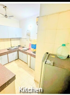 Kitchen in 3 BHK Builder Floor at Safdarjung Enclave – for Rent