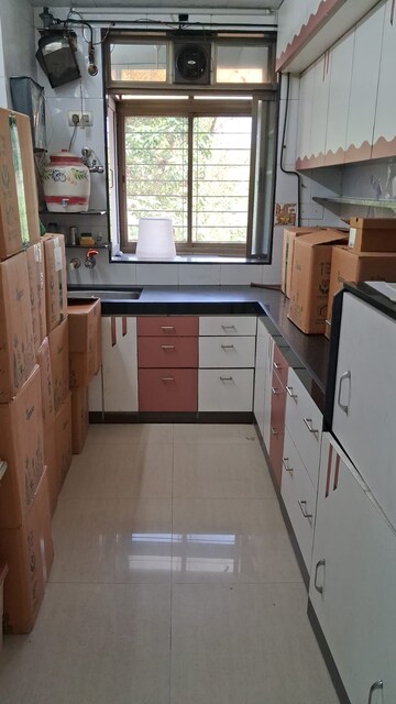 Kitchen in 2.5 BHK Apartment at Raj Garden, Kandivali West – for Rent