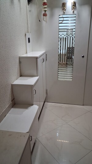 Bathroom in 2.5 BHK Apartment at Raj Garden, Kandivali West – for Rent