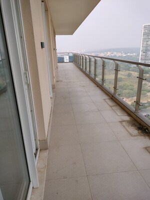Balcony in 3.5 BHK Apartment at Mahindra Luminare, Sector 59 – for Sale