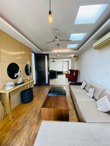 Living Room in 1 BHK Builder Floor at Safdarjung Enclave – for Rent