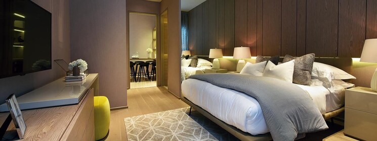 Bedroom, bandra kurla complex 3 Bedroom 1600 Sq.Ft. Apartment In Bandra Kurla Complex Mumbai 9433541