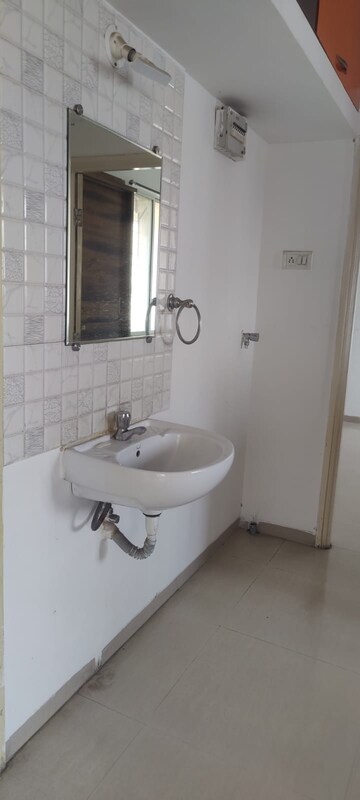 Bathroom in 2 BHK Apartment at Geeta Gold Fusion, Kharadi – for Rent