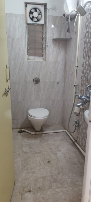 Bathroom in 2 BHK Apartment at Geeta Gold Fusion, Kharadi – for Rent