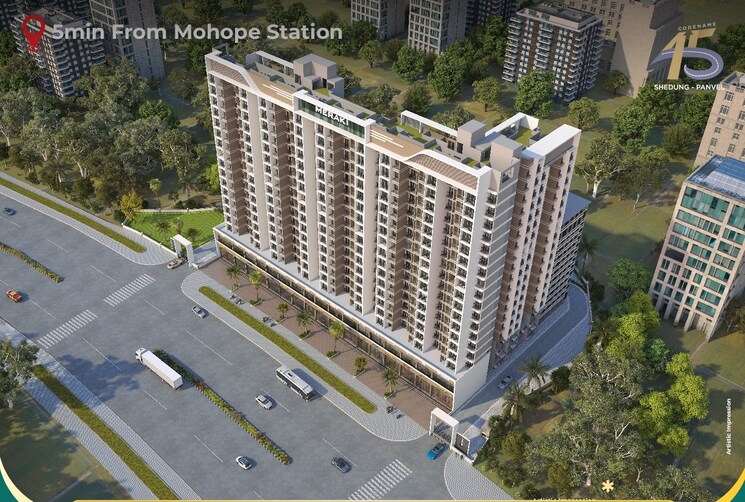 Exterior View, ekdant-9-meraki 1 Bedroom 321 Sq.Ft. Apartment In Shedung Navi Mumbai 9433649