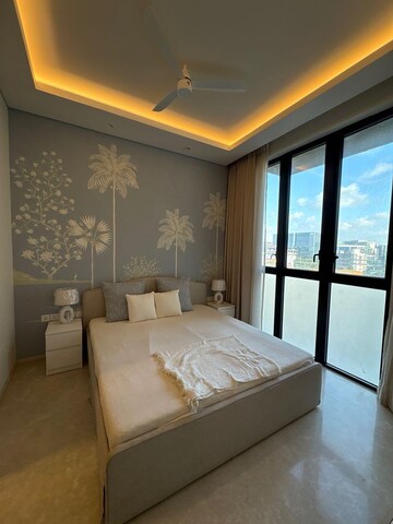 Bedroom in 3 BHK Apartment at Bandra Kurla Complex – for Rent