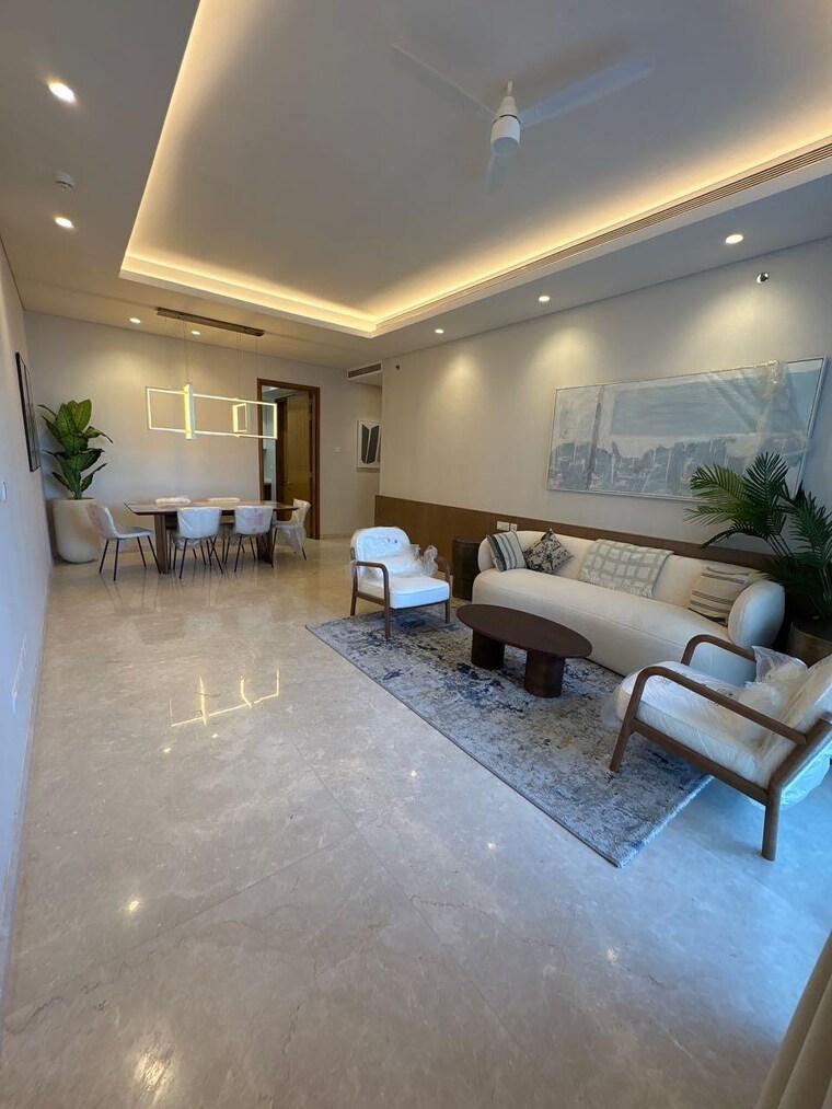 Living Room, bandra kurla complex 3 Bedroom 1480 Sq.Ft. Apartment In Bandra Kurla Complex Mumbai 9433729