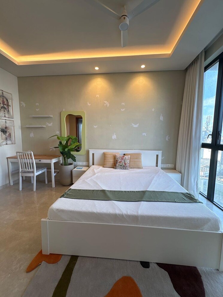 Bedroom, bandra kurla complex 3 Bedroom 1480 Sq.Ft. Apartment In Bandra Kurla Complex Mumbai 9433729