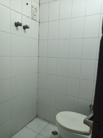 Bathroom in 2 BHK Builder Floor at Yojna Vihar – for Rent