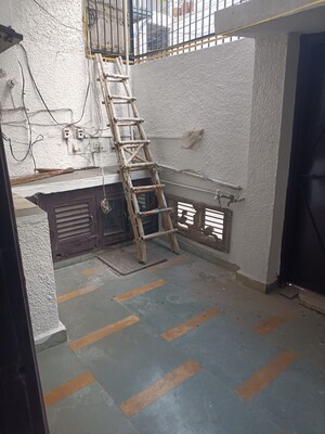 Balcony in 2 BHK Builder Floor at Yojna Vihar – for Rent