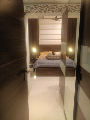 Bedroom in 2 BHK Apartment at Romell Umiya Grandeur, Goregaon East – for Rent