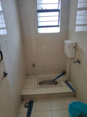 Bathroom in 1 BHK Apartment at Bhansali Campus, Sinhagad Road – for Rent
