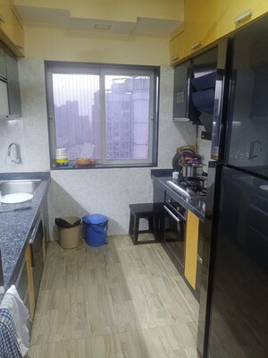 Kitchen in 2 BHK Apartment at Romell Umiya Grandeur, Goregaon East – for Rent