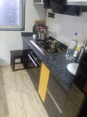 Kitchen in 2 BHK Apartment at Romell Umiya Grandeur, Goregaon East – for Rent