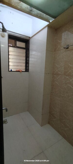 Bathroom in 1 BHK Apartment at Shubh Kamana CHS, Bhandup East – for Rent