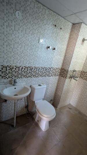 Bathroom in 2 BHK Apartment at Bankey Bihari Aggarwal Heights, Raj Nagar Extension – for Sale