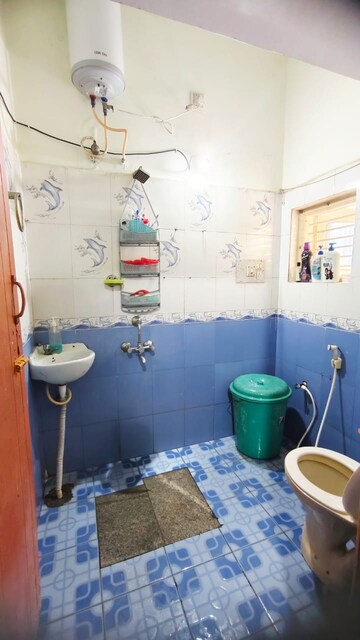 Bathroom in 2 BHK Builder Floor at Ramamurthy Nagar – for Rent