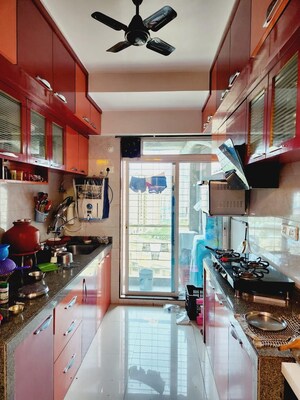 Kitchen in 2 BHK Apartment at SKD Pinnacolo, Mira Road – for Rent