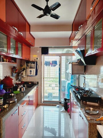 Kitchen in 2 BHK Apartment at SKD Pinnacolo, Mira Road – for Rent
