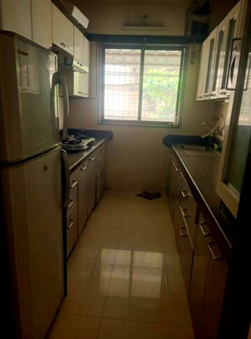 Kitchen in 1 BHK Apartment at Devidayal Apartments, Mulund West – for Rent