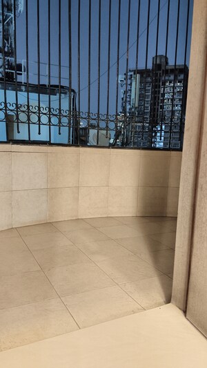 Balcony in 2 BHK Apartment at Atlanta Heights, Prabhadevi – for Rent