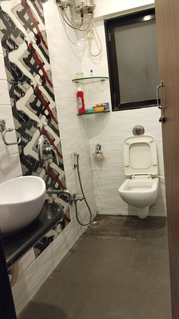 Bathroom in 2 BHK Apartment at Atlanta Heights, Prabhadevi – for Rent