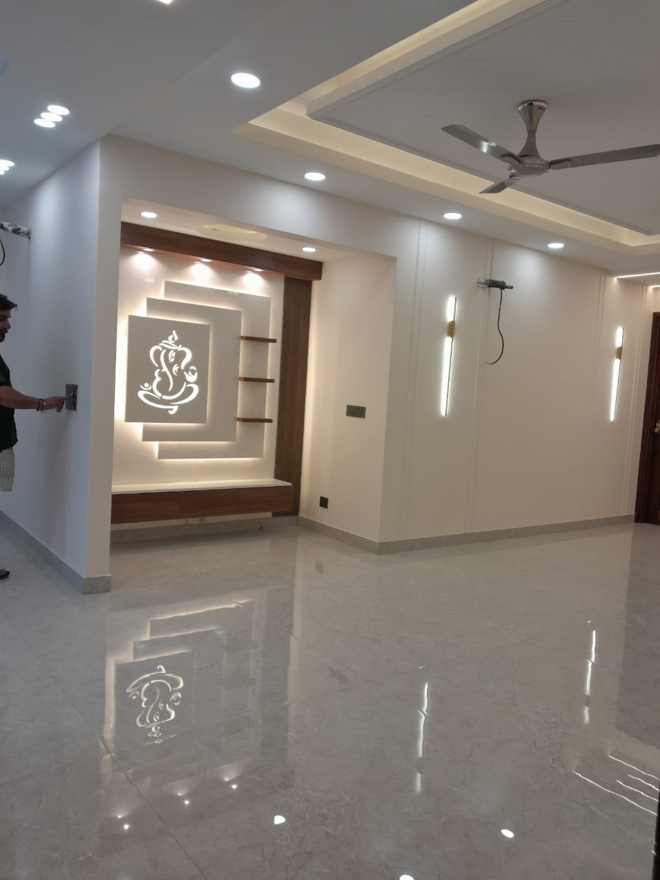 1 BHK + Pooja Room Builder Floor For Rent in West Patel Nagar
