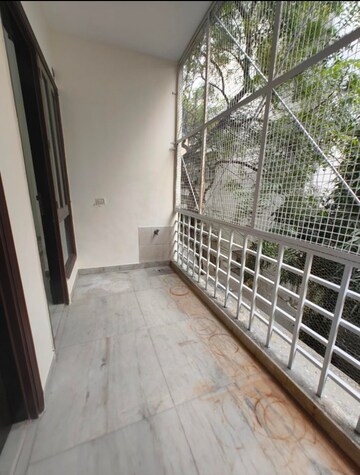 Balcony in 3.5 BHK Builder Floor at Kalkaji – for Rent
