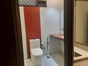 Bathroom in 4 BHK Apartment at Saket – for Rent
