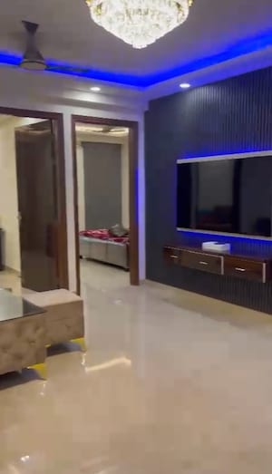 Living Room in 3 BHK Builder Floor at Rajpur Khurd Extension – for Sale